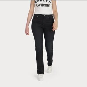 Harley-Davidson Women's Dark Straight Leg Jeans